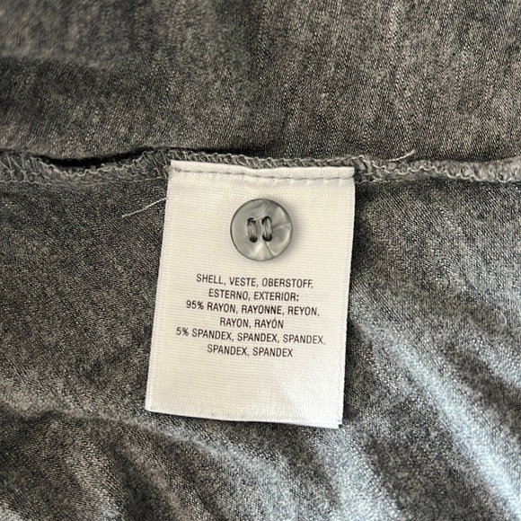 Anthropologie Vanessa Virginia Gray Tunic Extra Small XS - Picture 8 of 9